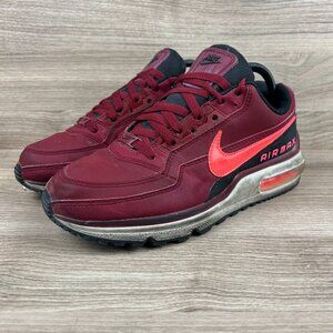 Nike Air Max Men's Maroon Vintage Athletic Sneaker Shoe